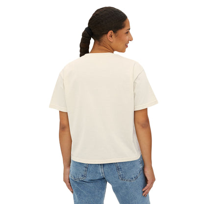 Floral Ribcage Women's Boxy Tee