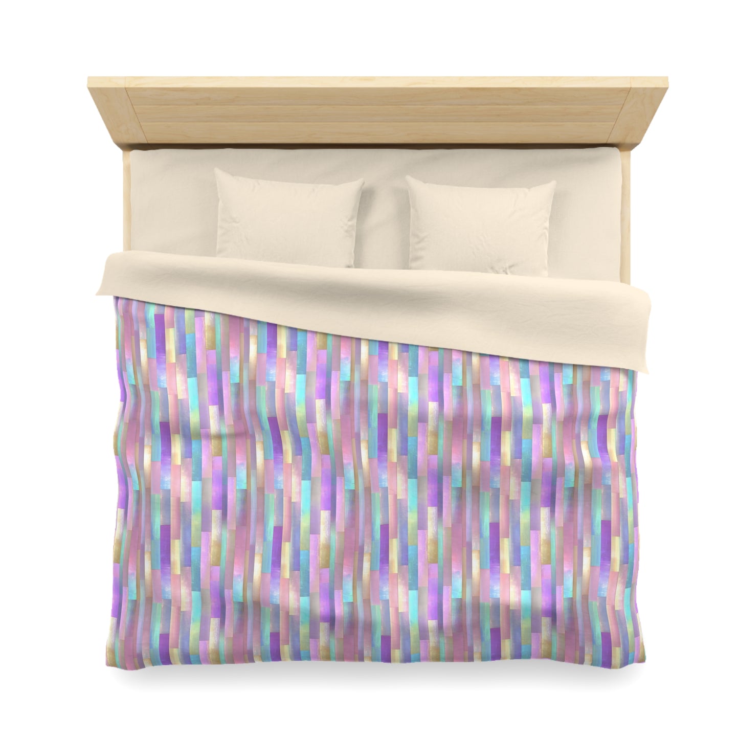 Enchanted Mosaic Microfiber Duvet Cover