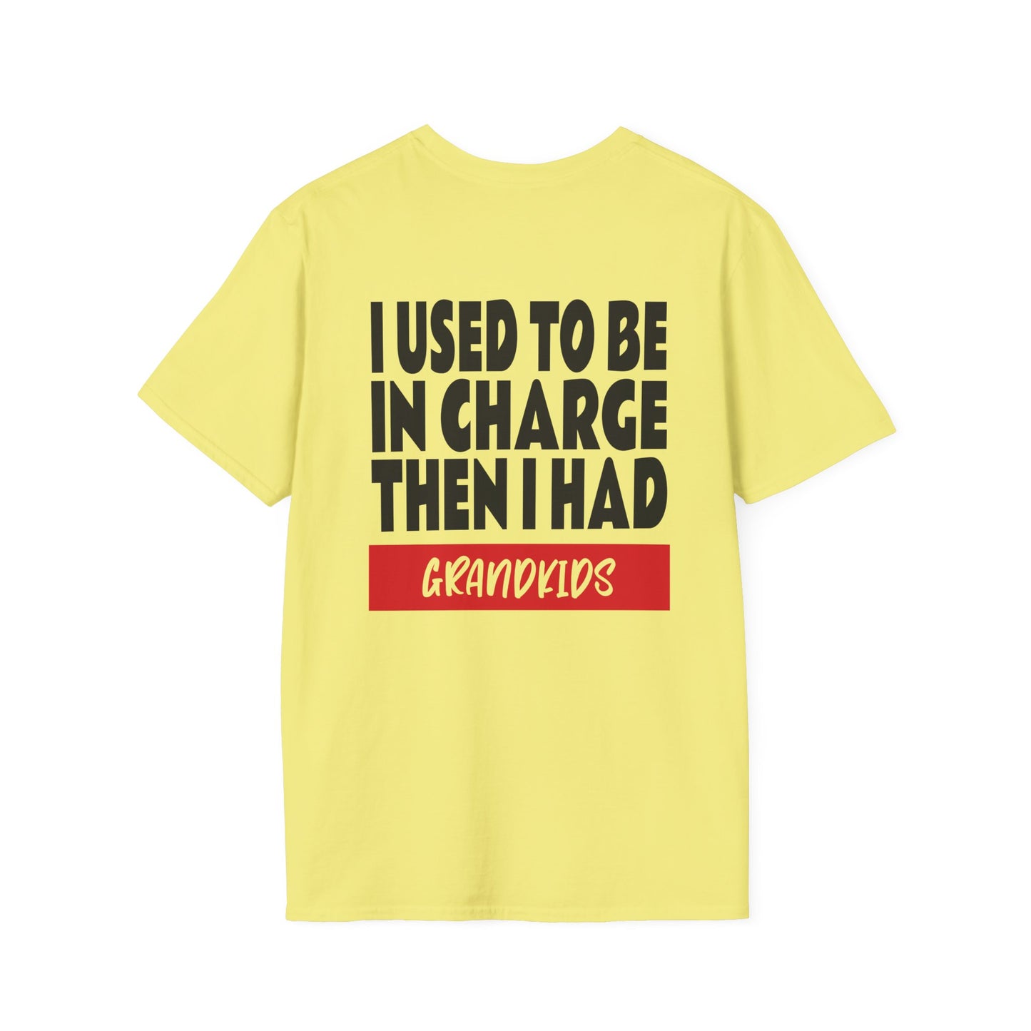 I Used To Be In Charge Then I Had Grandkids Adult T-shirt