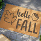 Hello Fall Coconut Fiber Doormat