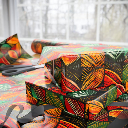 Collective Harmony Kwanzaa Wrapping Paper