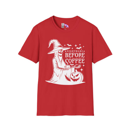 Nightmare Before Coffee Adult T-shirt