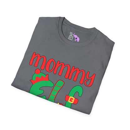 Mommy Elf Adult T-shirt
