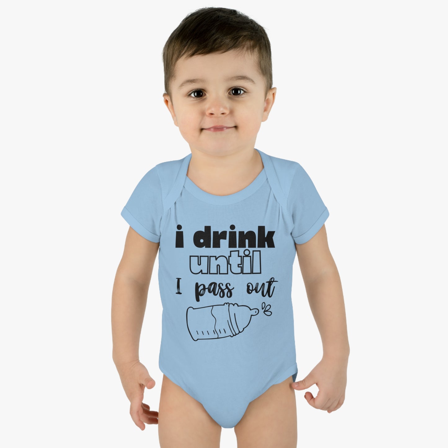 I Drink Until I Pass Out Infant Baby Rib Bodysuit