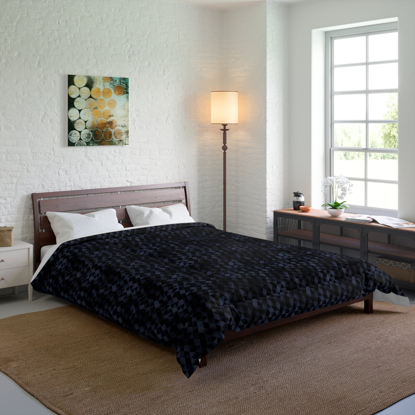Shadow Facets Comforter