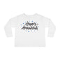 Happy Hanukkah 3 Toddler Long Sleeve Tee