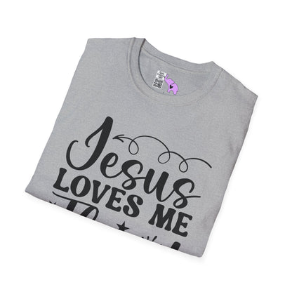 Jesus Loves Me This I Know Adult T-shirt