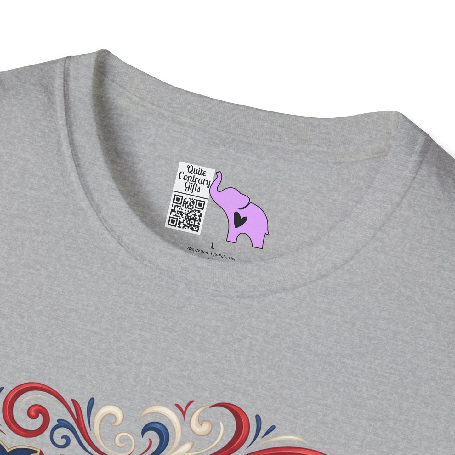 Floral USA 250 Years of Freedom Adult T-shirt