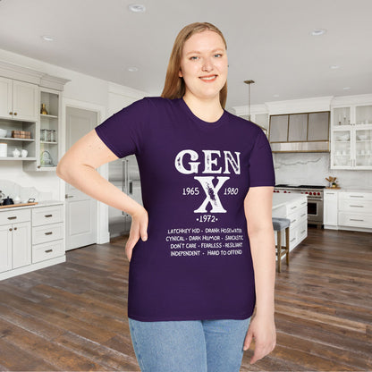 GenX 1972 Adult T-shirt