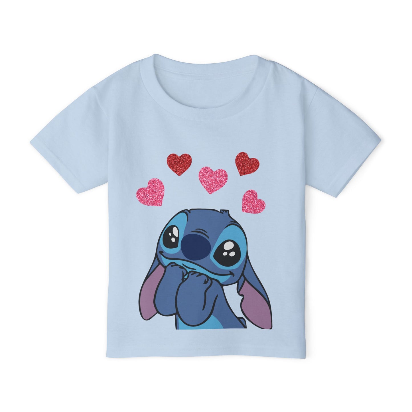 Stitch In Love Heavy Cotton™ Toddler T-shirt