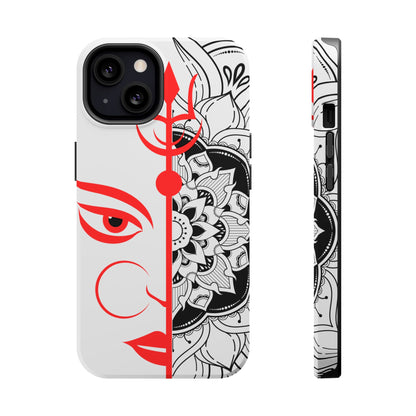Goddess Durga Mata w/Manala MagSafe® Compatible Tough Case for iPhone