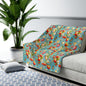 Butterfly Bloom Fleece Blanket