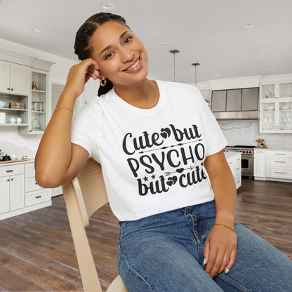 Cute But Psycho But Cute (2) Adult T-shirt