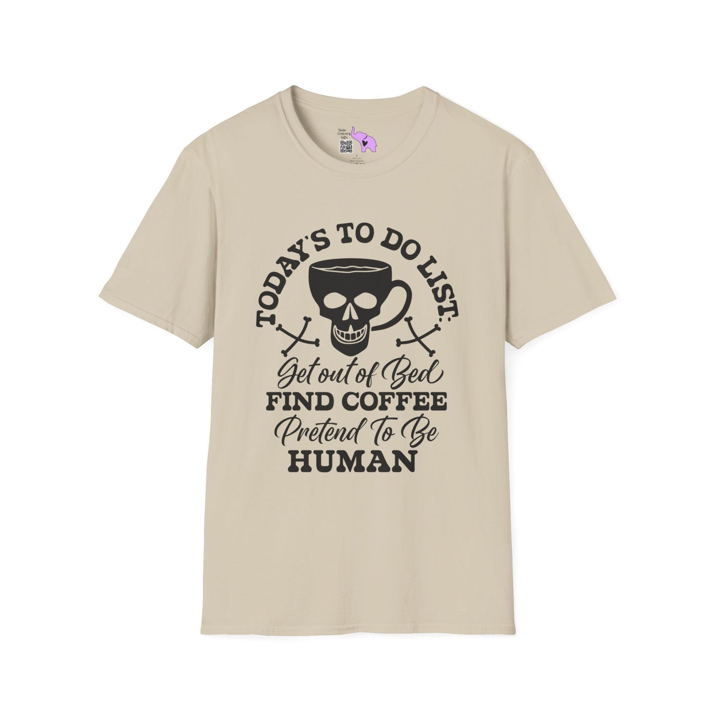 Today's To Do List... Adult T-shirt