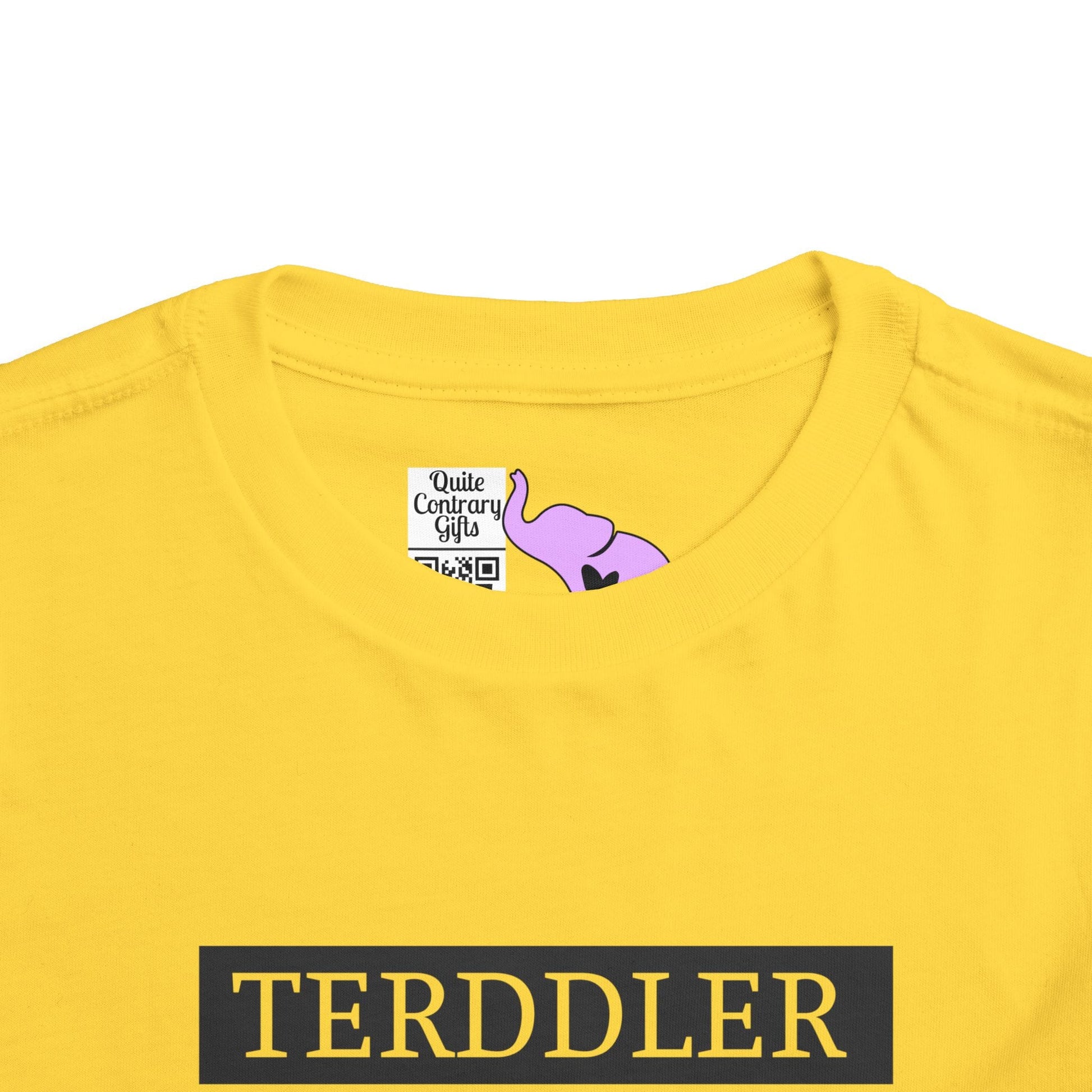Terddler Definition Toddler Tee
