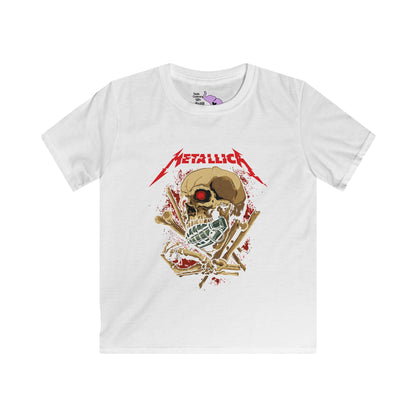 Metallica Skull/Grenade Kids Softstyle Tee