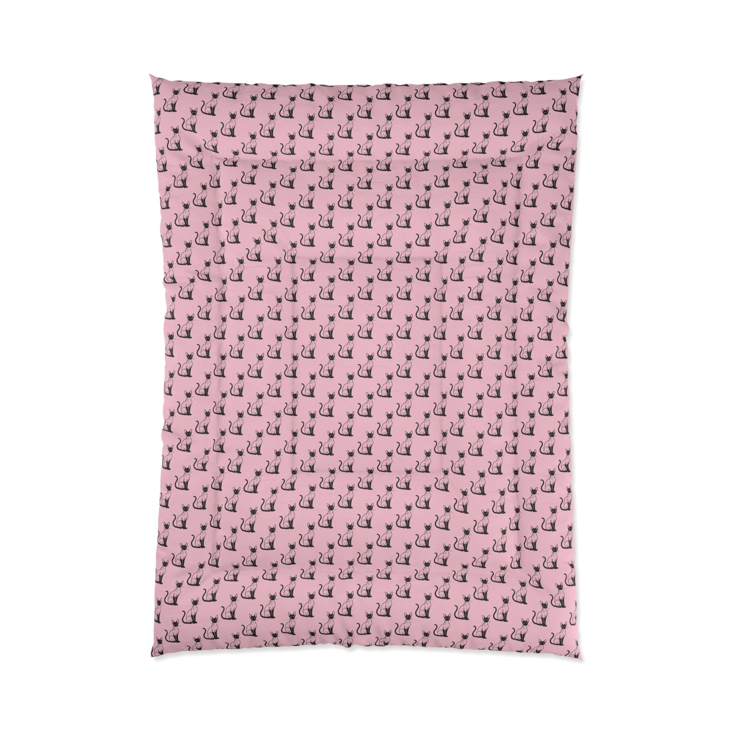 Siamese Charm – Pink Whisper Comforter