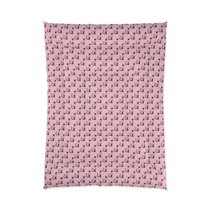 Siamese Charm – Pink Whisper Comforter