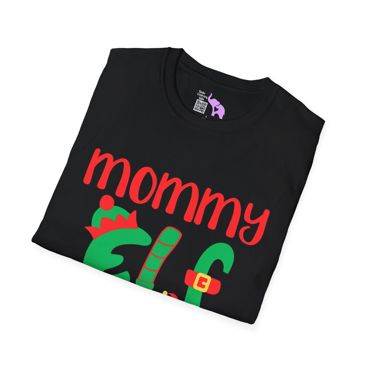 Mommy Elf Adult T-shirt