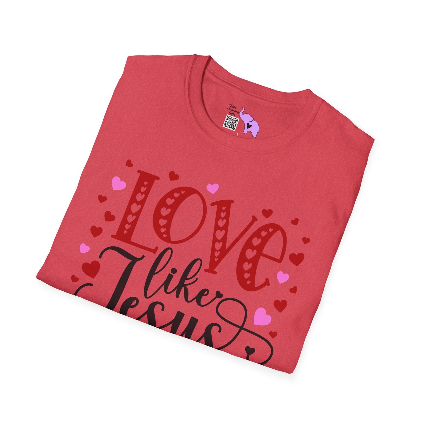 Love Like Jesus Adult T-shirt