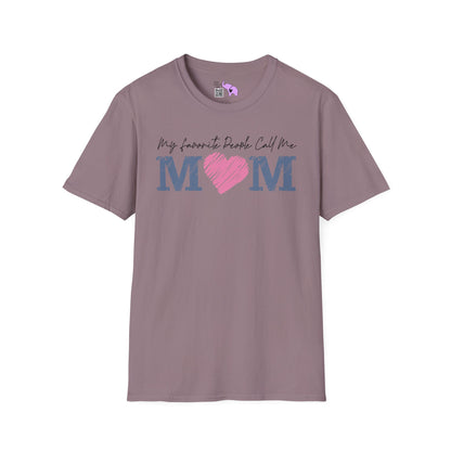 My Favorite People Call Me Mom Adult T-shirt