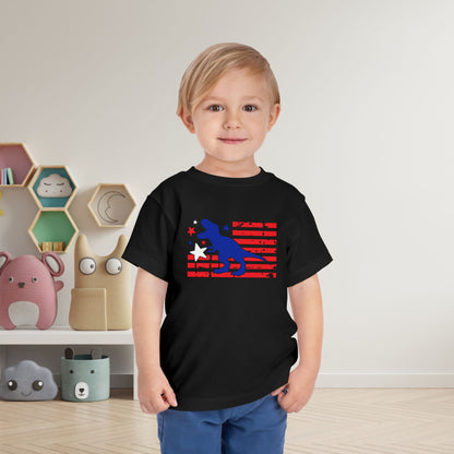 Patriotic T-Rex Toddler Tee