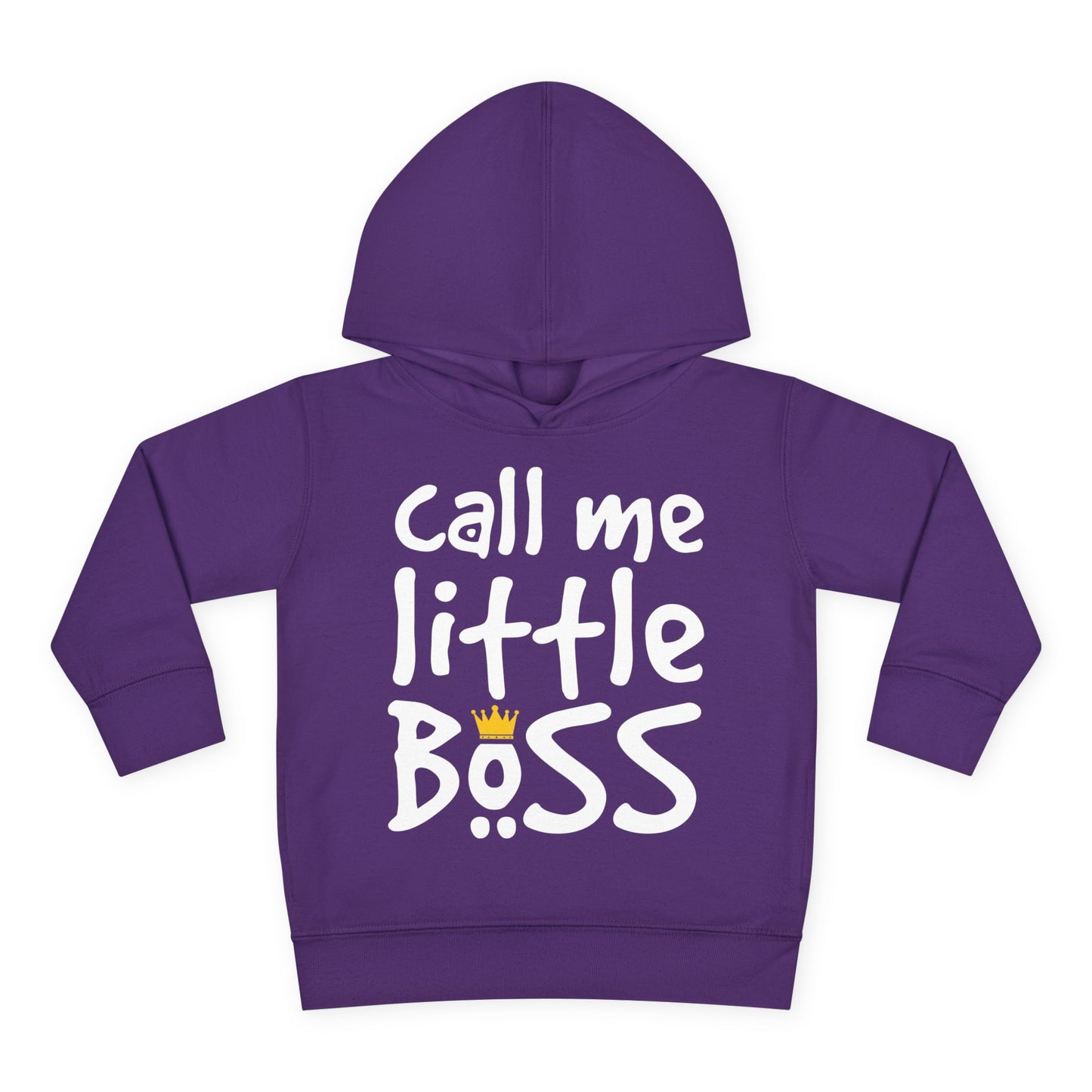Call Me Little Boss Toddler Hoodie