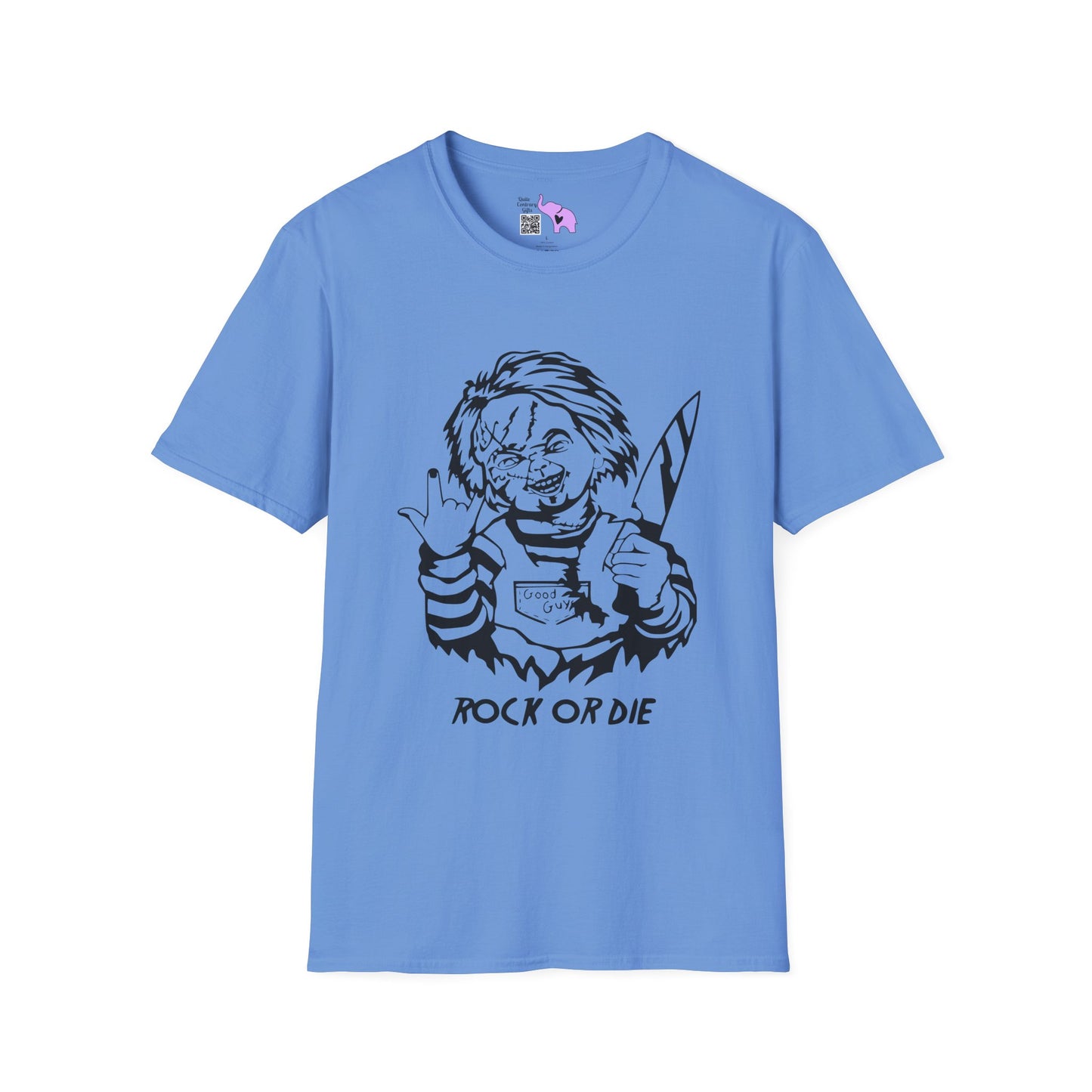 Chucky Rock or Die Adult T-shirt