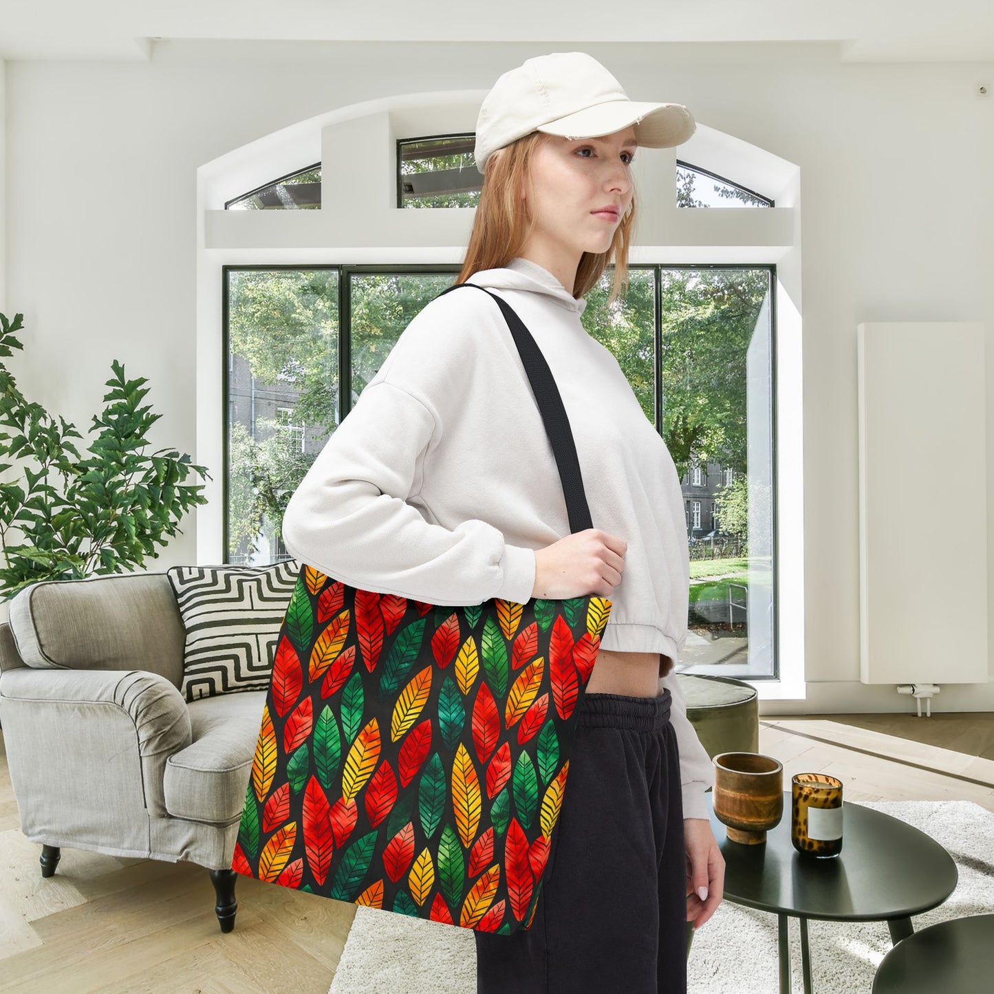 Festival Fire Canvas Tote Bag
