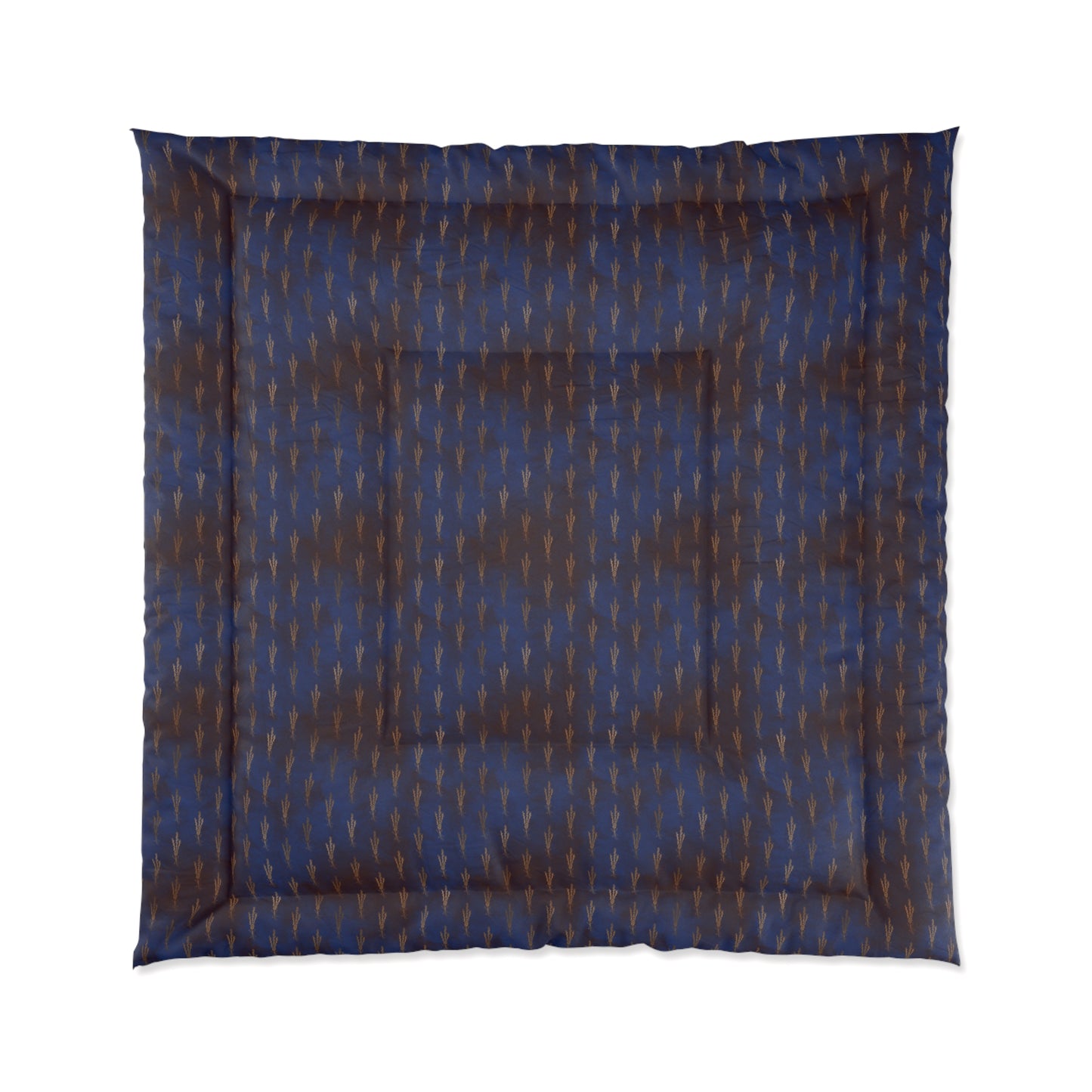 Midnight Sage Bloom Comforter