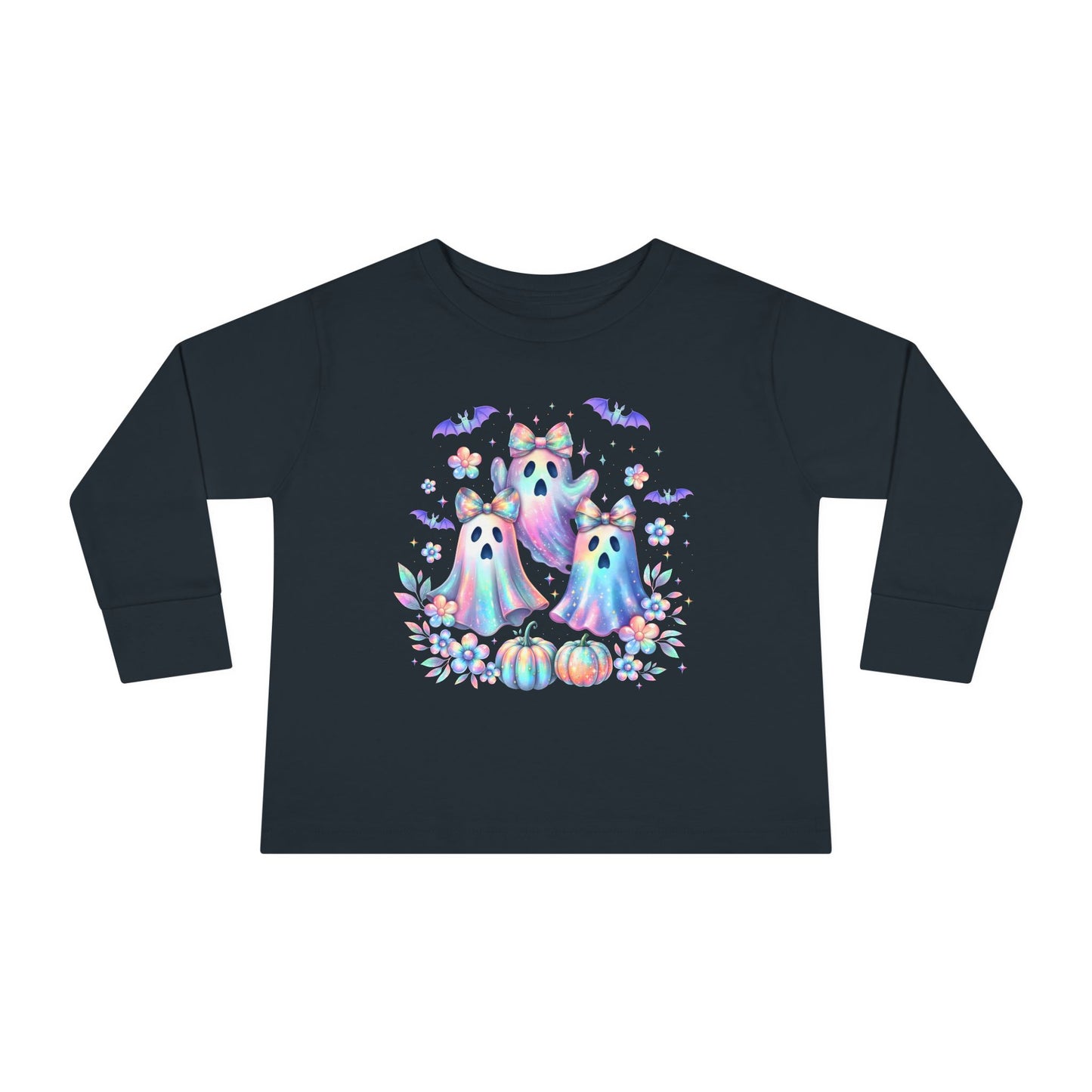 Haunted in Pastels Toddler Long Sleeve Tee