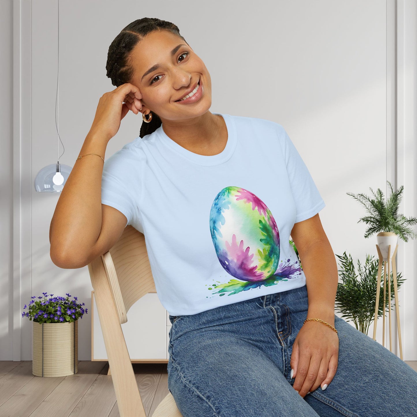Colorful Easter Egg Adult T-shirt