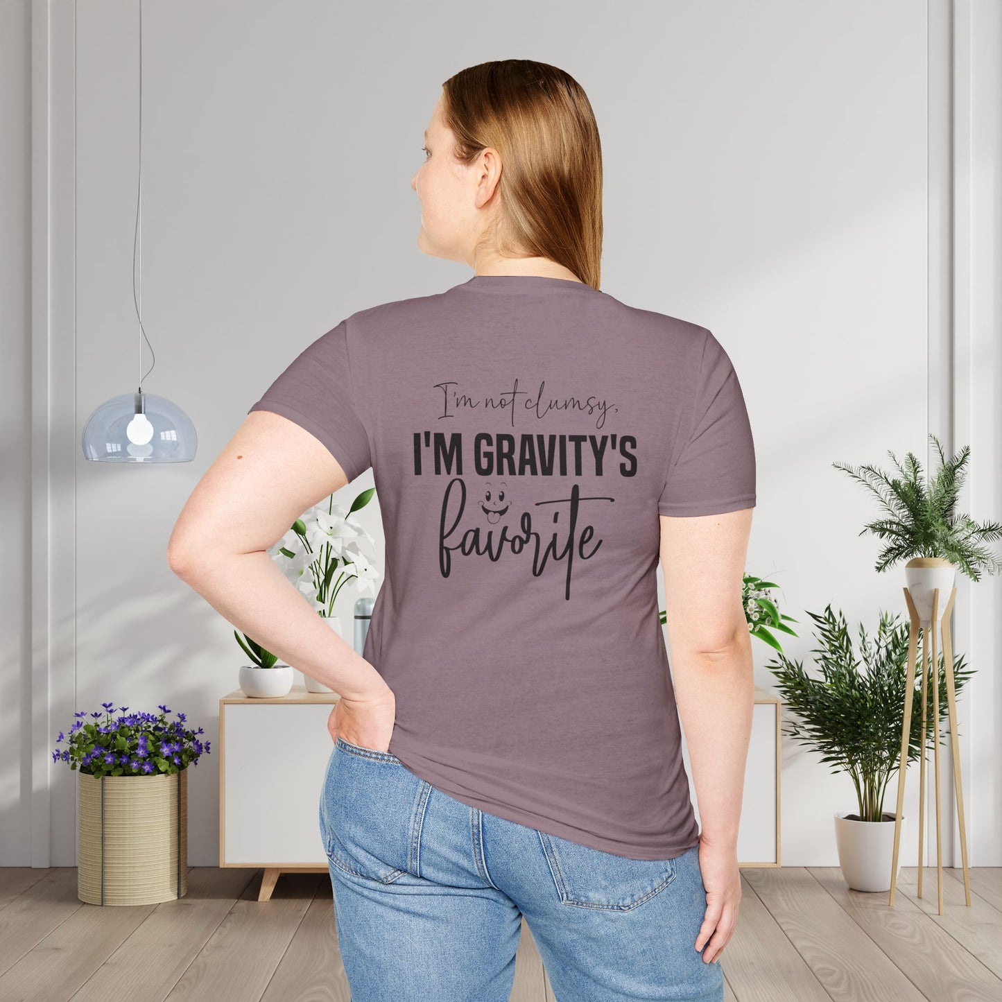 I'm Not Clumsy I'm Gravity's Favorite Adult T-shirt