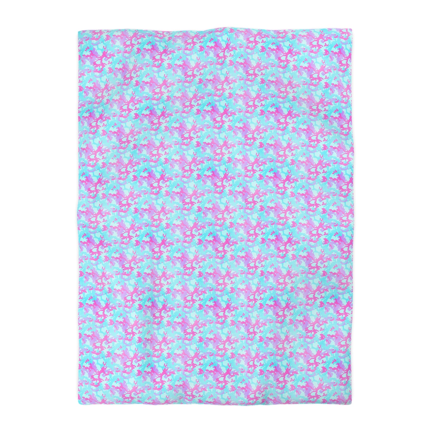 Cotton Candy Camo Microfiber Duvet Cover
