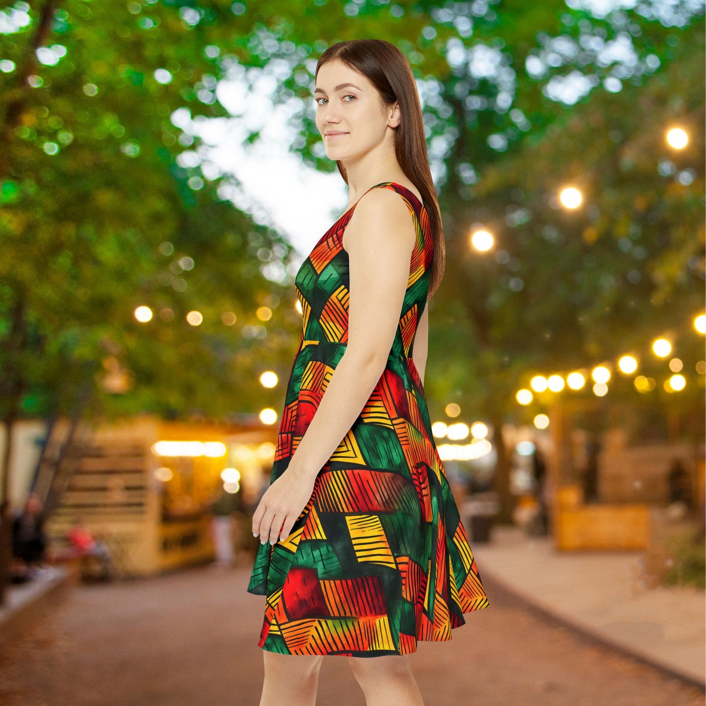 Joyful Vibes Women's Skater Dress