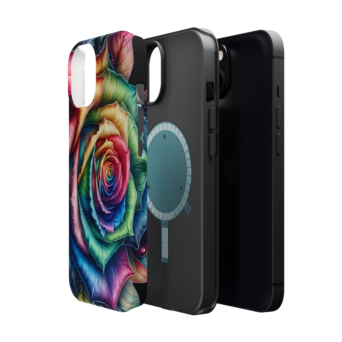 Colorful Rose MagSafe® Compatible Tough Case for iPhone