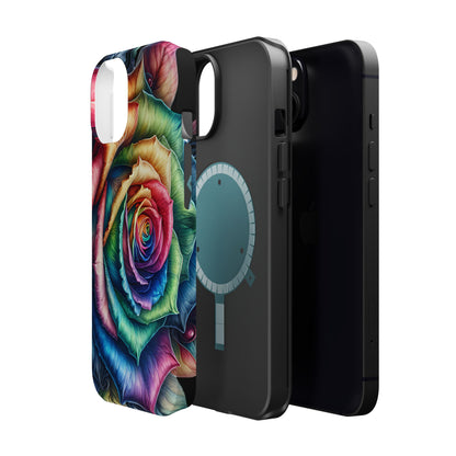 Colorful Rose MagSafe® Compatible Tough Case for iPhone