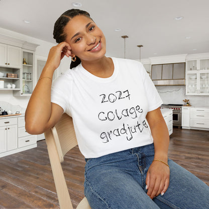 Colage Gradjute 2027 Adult T-Shirt