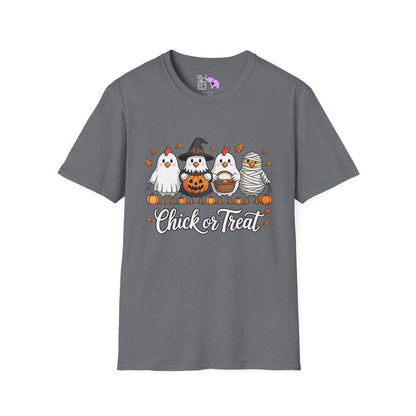 Chick or Treat Adult T-shirt