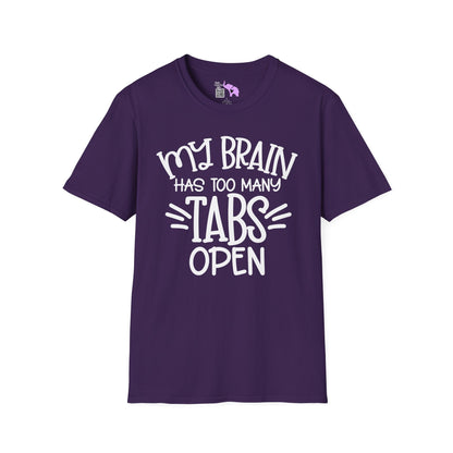 My Brain Has Too Many Tabs Open Adult T-shirt