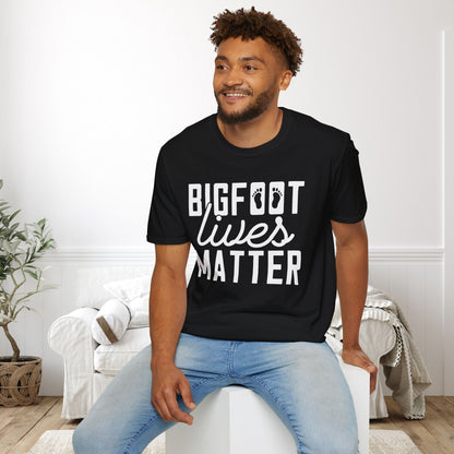 Bigfoot Lives Matter Adult T-shirt