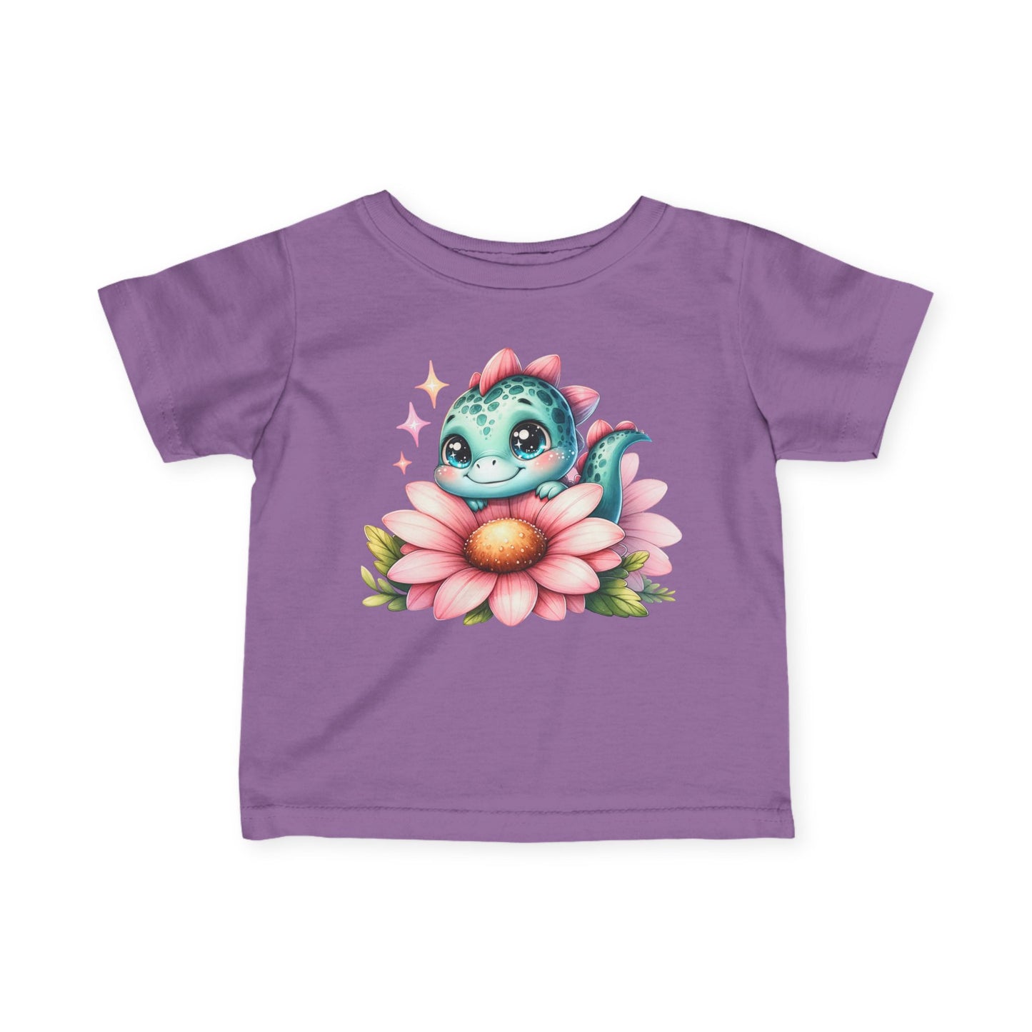 ""Dinosaur Flower Infant Soft T-Shirt