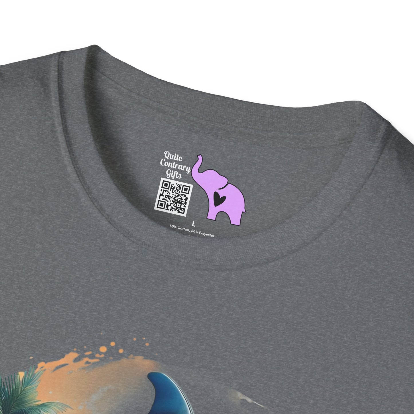 Tropical Dolphin Adult T-shirt