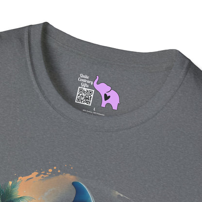 Tropical Dolphin Adult T-shirt