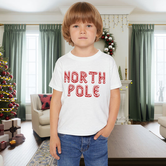 North Pole Heavy Cotton™ Toddler T-shirt