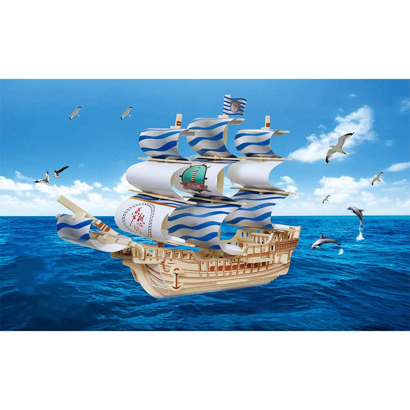 Sailing Ship Toy DIY Model