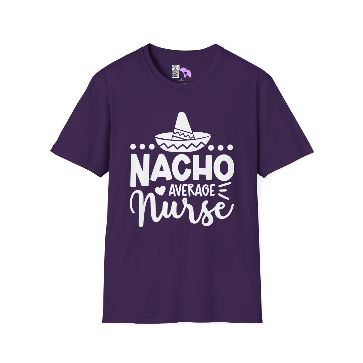 Nacho Average Nurse Adult T-shirt