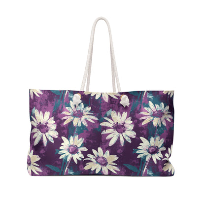 Twilight Daisy Meadow Weekender Bag