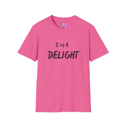 I'm A Delight Adult T-shirt