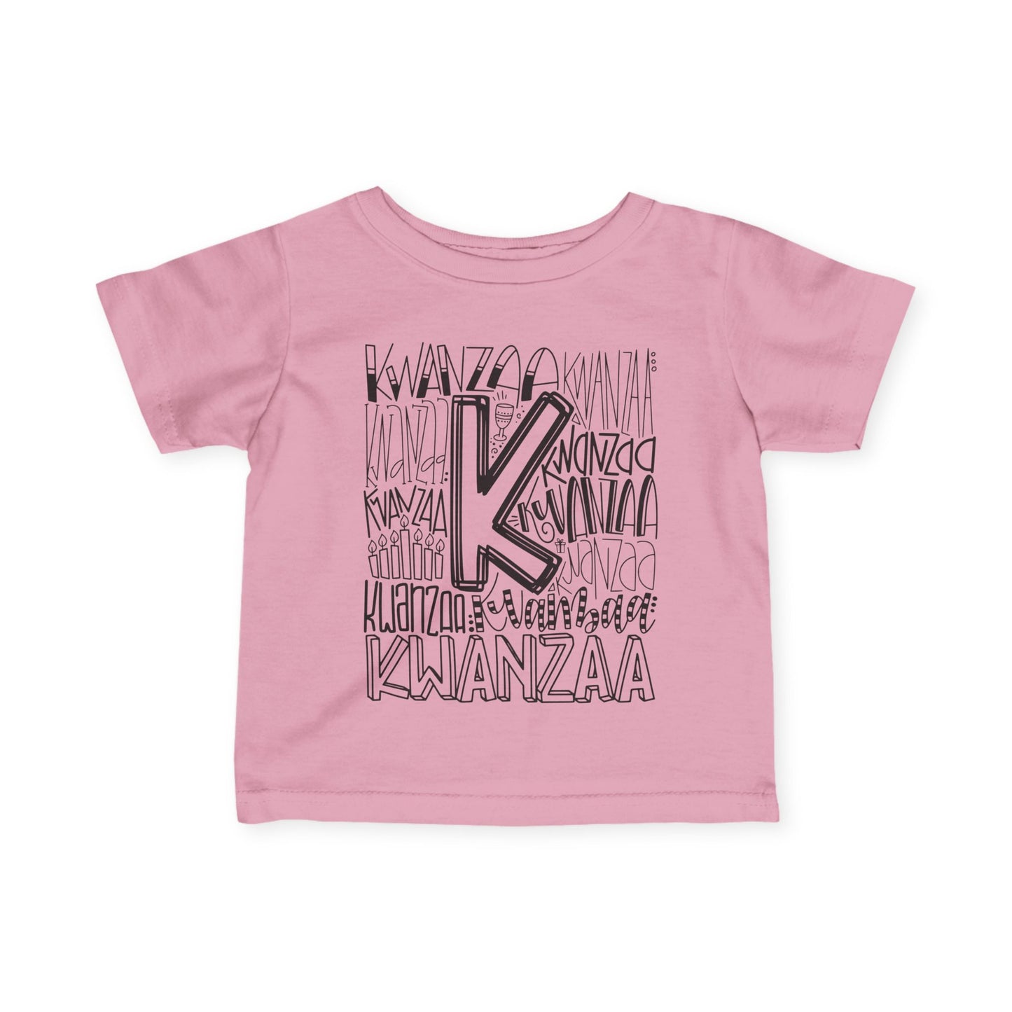 Kwanzaa Wordcloud Infant Soft T-Shirt